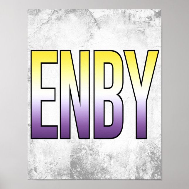 ENBY - Nonbinary Poster (Front)