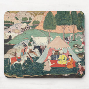 Encampment of a Prince Mouse Mat
