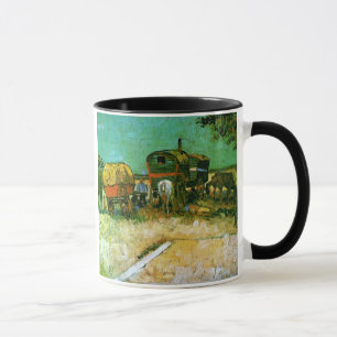 Encampment of Gypsies Van Gogh Fine Art Mug
