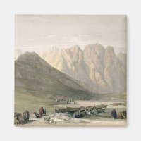 Encampment of the Aulad-Said, Mount Sinai, Februar