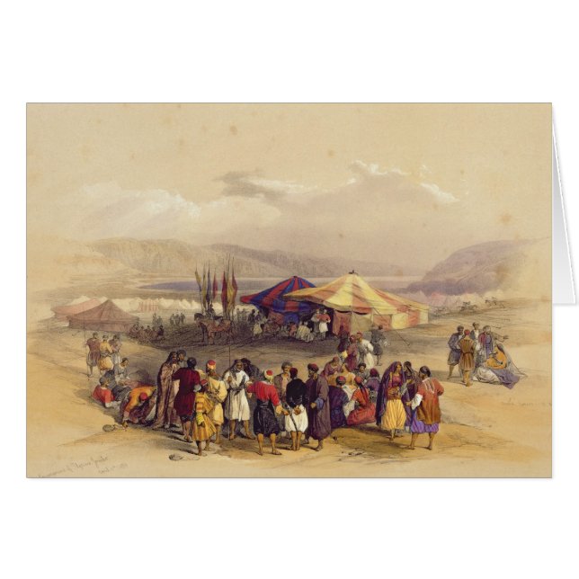 Encampment of the Pilgrims at Jericho' Volume II (Front Horizontal)