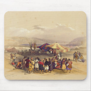 Encampment of the Pilgrims at Jericho' Volume II Mouse Mat