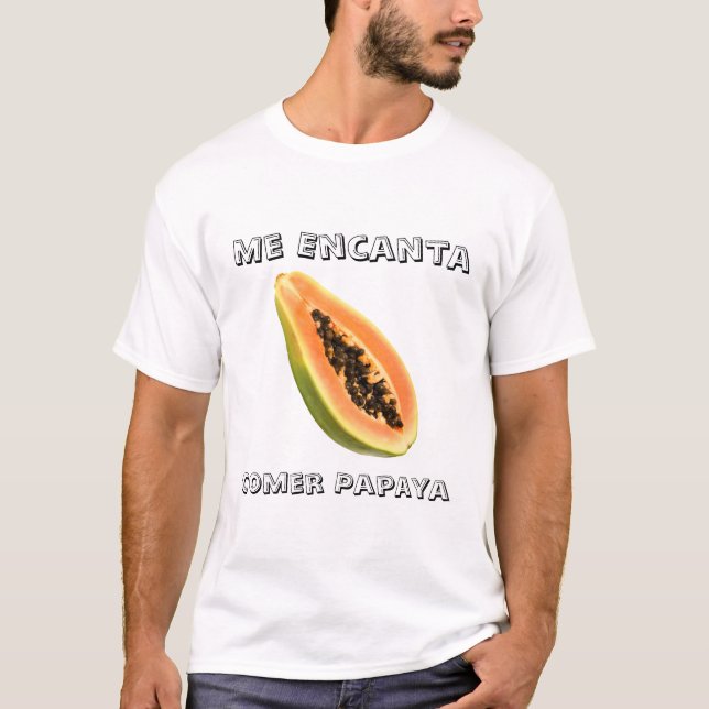 Encanta Papaya T-Shirt (Front)
