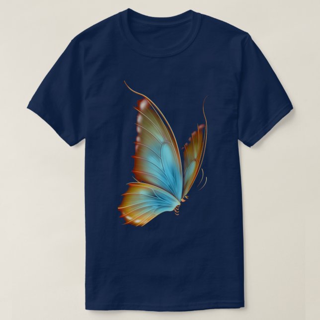 Encanto Butterfly Colourful Butterfly T-Shirt (Design Front)