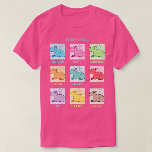 Encanto The Many Moods of Chispi the Capybara  T-Shirt (Design Front)