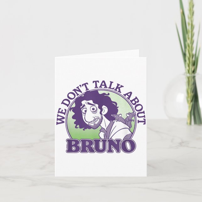 Encanto - We Don't Talk About Bruno  Card (Front)