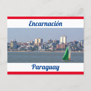 Encarnación, Paraguay Postcard