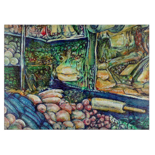 Enceladus Cutting Board (Front)