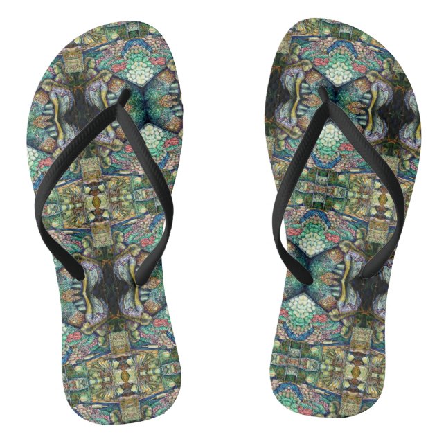 Enceladus Flip Flops (Footbed)