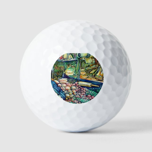 Enceladus Golf Balls (Front)