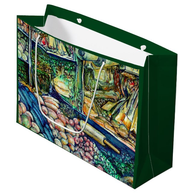 Enceladus Large Gift Bag (Front Angled)