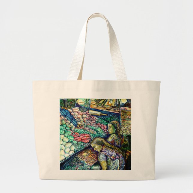 Enceladus Large Tote Bag (Front)