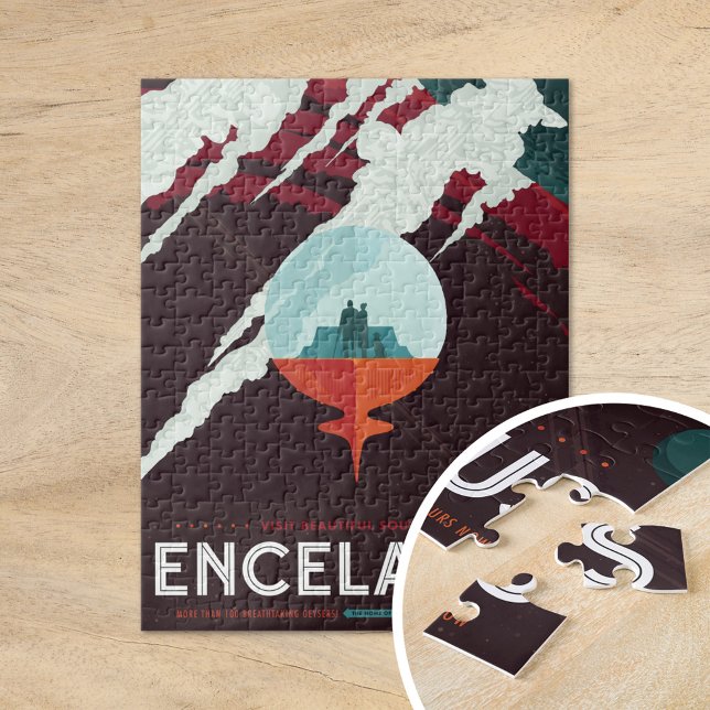 Enceladus | NASA Visions of the Future Jigsaw Puzzle (Creator Uploaded)