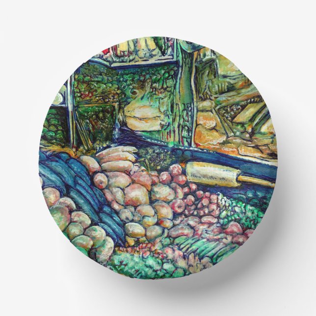 Enceladus Paper Plate (Front)