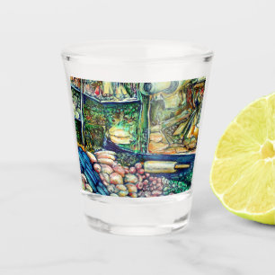Enceladus Shot Glass