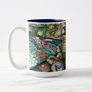 Enceladus Two-Tone Coffee Mug