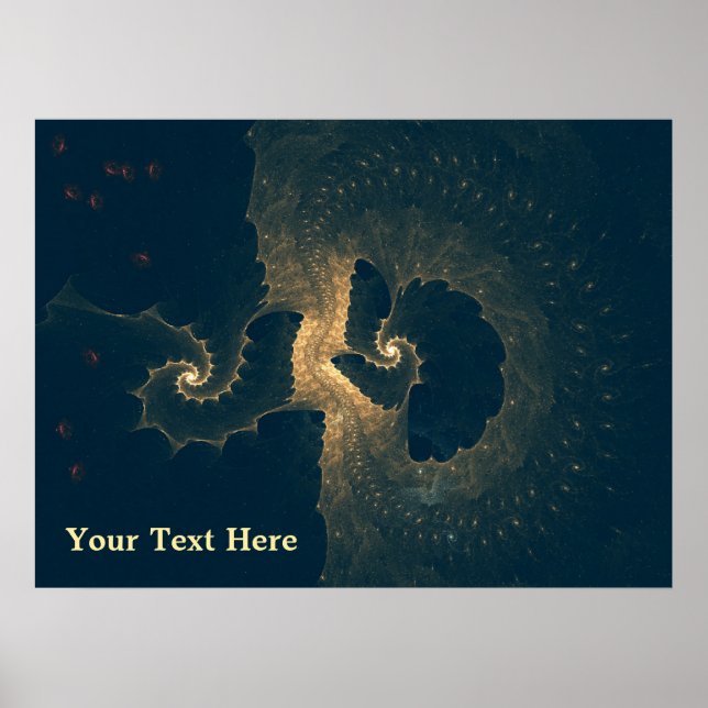 Enceladus Under The Ice Poster (Front)