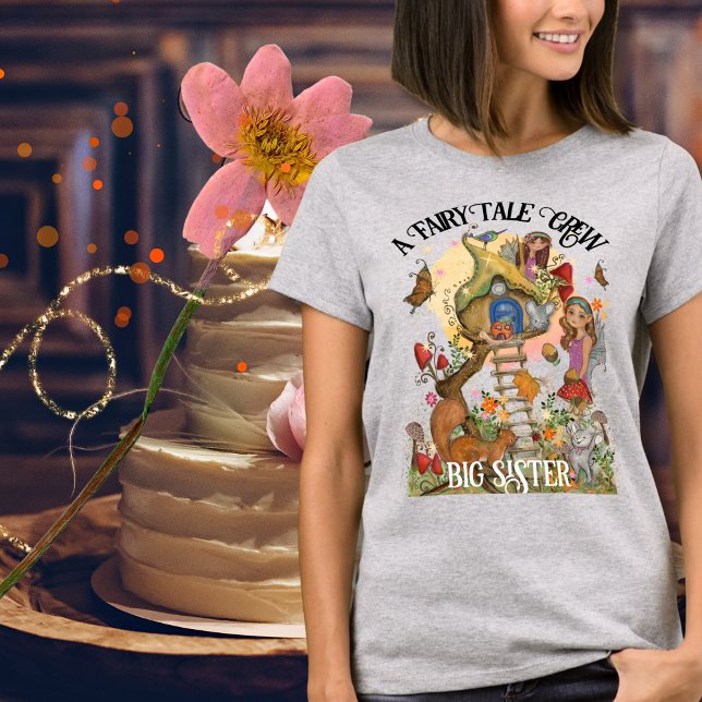 Enchanted Autumn Fairy Tale Crew T-Shirt (Enchanted Autumn Fairy Tale Crew T-Shirt)