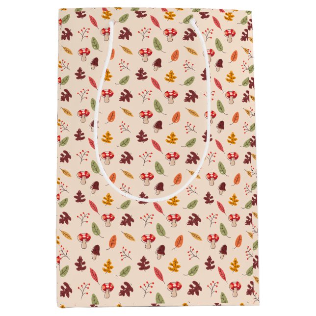 Enchanted Autumn Forest Medium Gift Bag (Front)