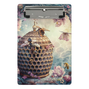 Enchanted Bee Garden Fantasy (10) Mini Clipboard