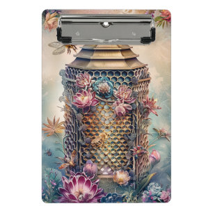 Enchanted Bee Garden Fantasy (1) Mini Clipboard