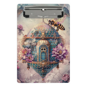 Enchanted Bee Garden Fantasy (2) Mini Clipboard