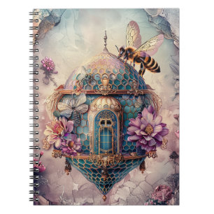 Enchanted Bee Garden Fantasy (2) Notebook