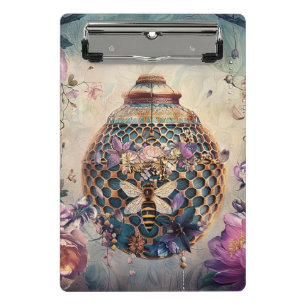 Enchanted Bee Garden Fantasy (6) Mini Clipboard