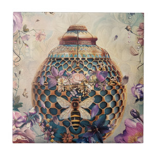 Enchanted Bee Garden Fantasy (6) Tile