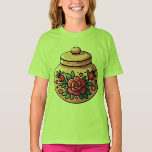 Enchanted Bloom in a Jar" T-Shirt