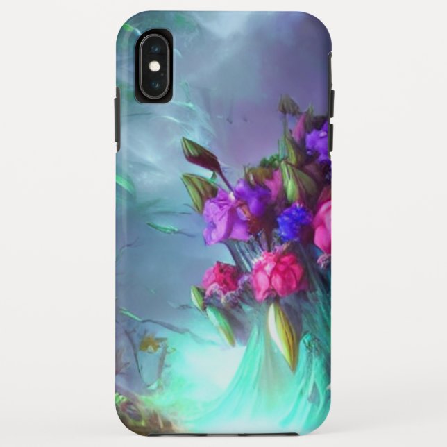 Enchanted Blooming Tree in Mystical Forest Case-Mate iPhone Case (Back)