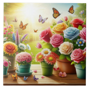 Enchanted Blooms Tile