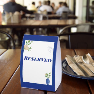 Enchanted Blue Lemon Blossom Wedding Reserved