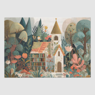 Enchanted Book House Tissue Paper