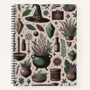 Enchanted Botanica: Magical Herbs & Witchcraft Notebook