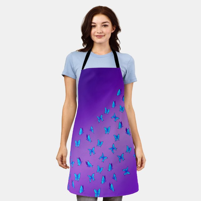 Enchanted Butterflies  Apron (Worn)