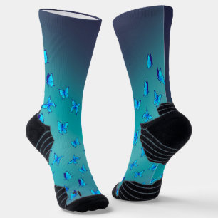 Enchanted Butterflies Athletic Crew Sock