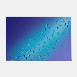 Enchanted Butterflies in the Moonlight Doormat