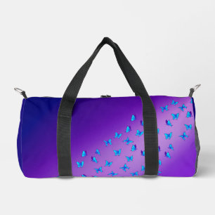 Enchanted Butterflies - Purple Duffle Bag