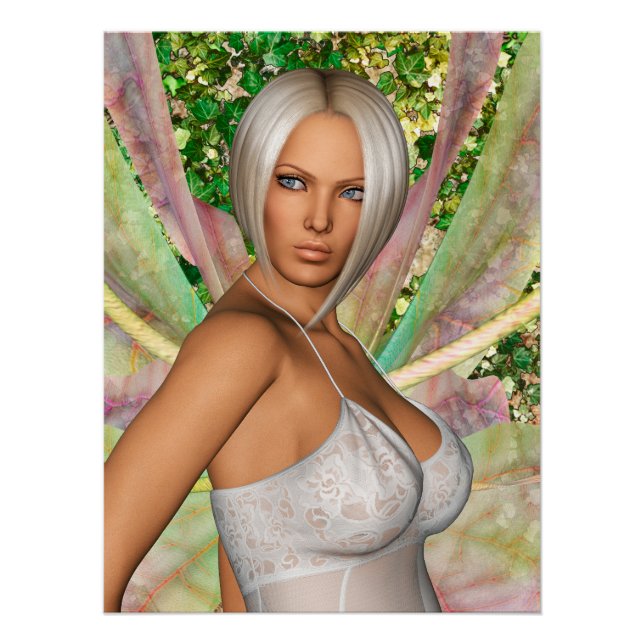 Enchanted Butterfly Fairy Poster (Front)