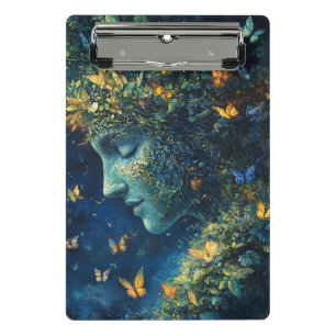 Enchanted Butterfly Forest Goddess (1) Mini Clipboard