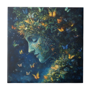 Enchanted Butterfly Forest Goddess (1) Tile