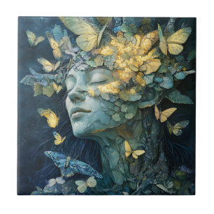 Enchanted Butterfly Forest Goddess (4) Tile