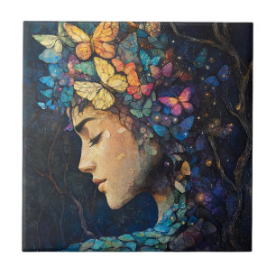 Enchanted Butterfly Forest Goddess (5) Tile