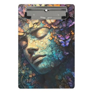 Enchanted Butterfly Forest Goddess (7) Mini Clipboard