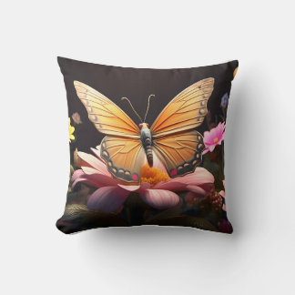 Enchanted Butterfly Garden Cushion