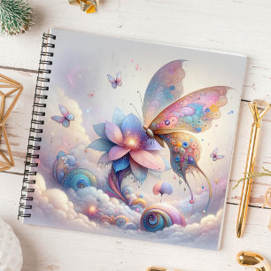 Enchanted Butterfly Spiral Notebook