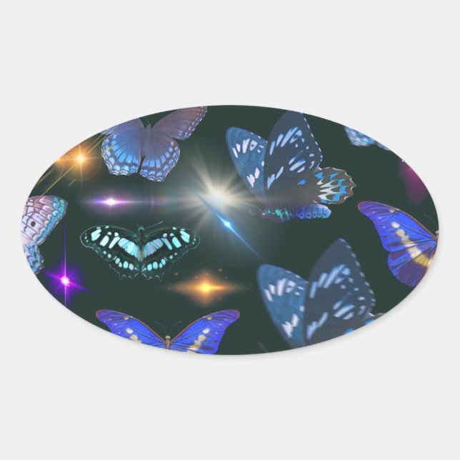Enchanted Butterfly Sticker (Front)