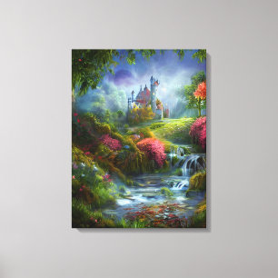 Enchanted Castle Canvas Print