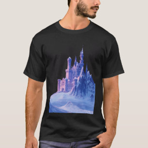 Enchanted Castle In Winter Wonderland T-Shirt
